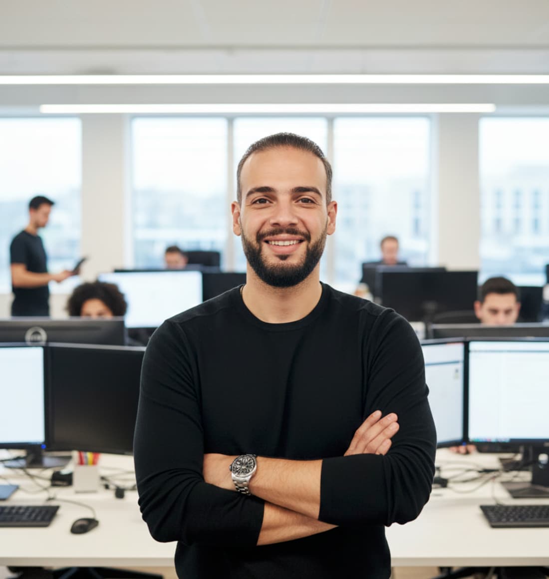 Mohamed Ashraf Creative Director portrait, professional headshot, digital marketing expert