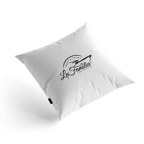 AI Designer-Minimalist pillow logo mockup